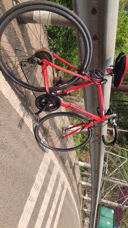 美利达r901 成色的话八成新，看起来嘎嘎...