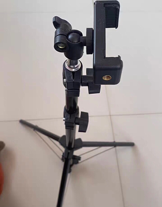 全新1.7米手机支架直播设备三脚架桌面主播...