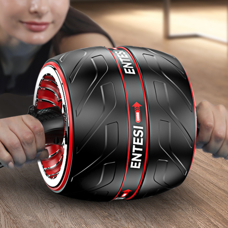 健腹轮男士家用自动回弹滚轮收腹健身器材运动...