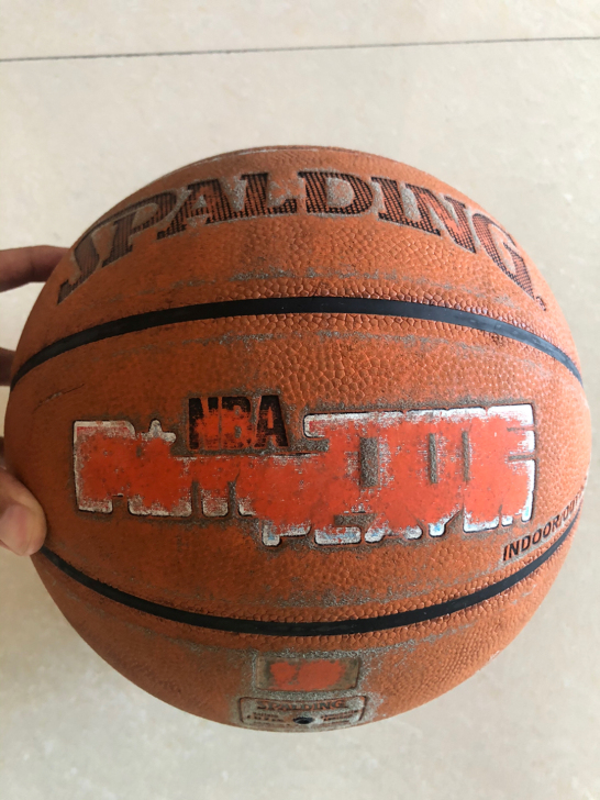 正品斯伯丁74-418二手篮球，是7号P#...