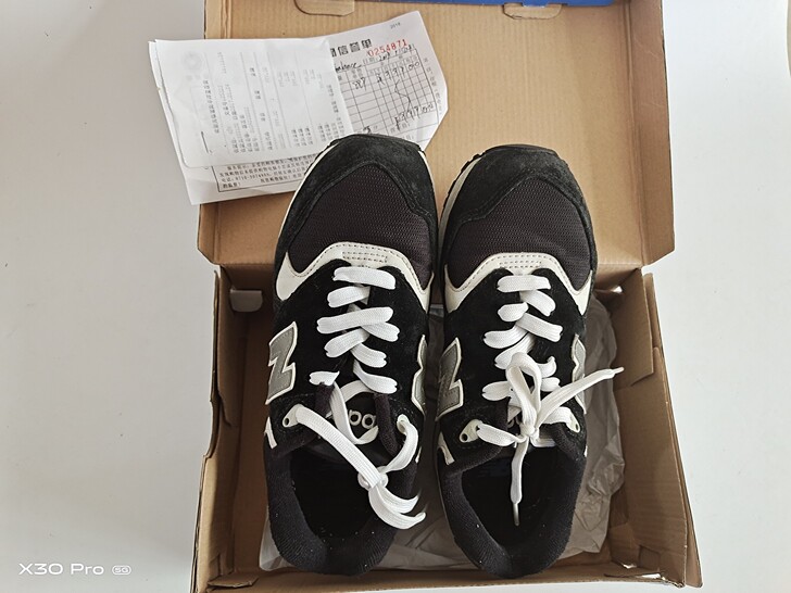 新百伦999lur黑色男女运动鞋，36码（...