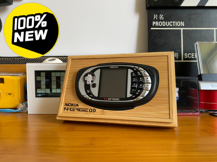 诺基亚QD 经典游戏手机成色如图所示，两码...