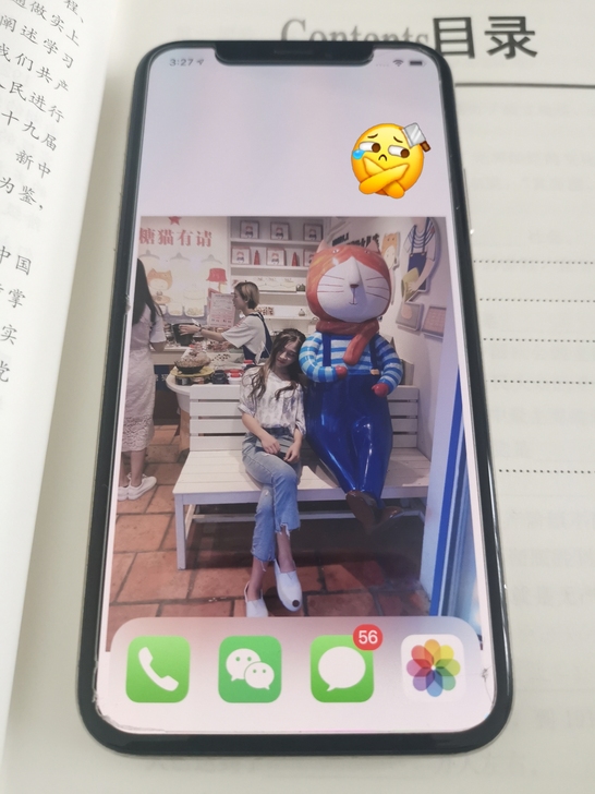 Iphone x苹果x闲置  后盖摔裂