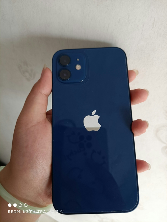 苹果12 蓝色 128G 运行速度快 电池...