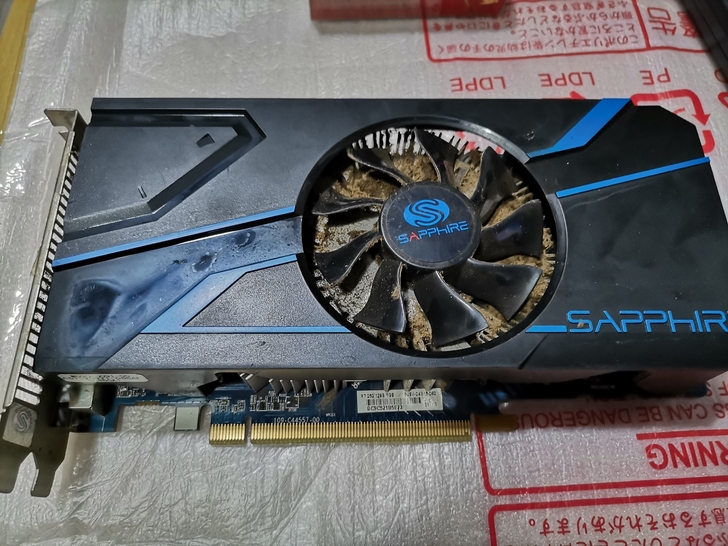 蓝宝石r7 250 1gd5 显卡，无拆无...