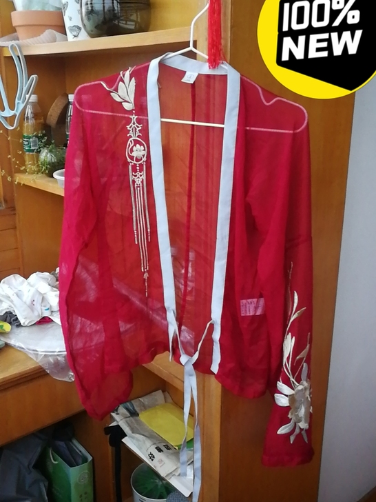 全新 十三余专柜正品汉服上衣，超重工刺绣，...