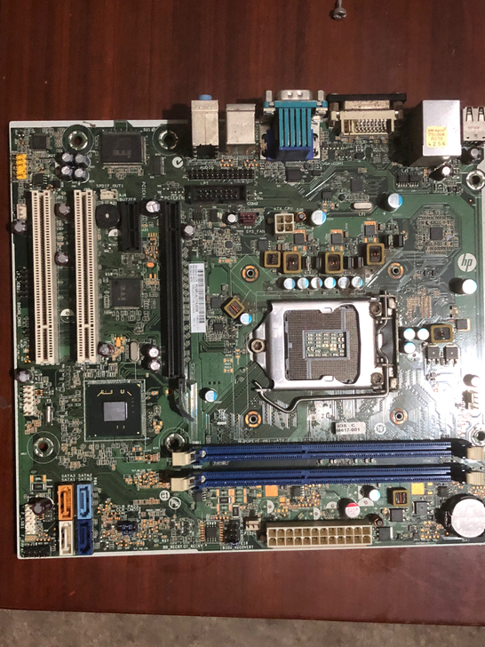 自用H61主板一块适用1155系列cpu成...