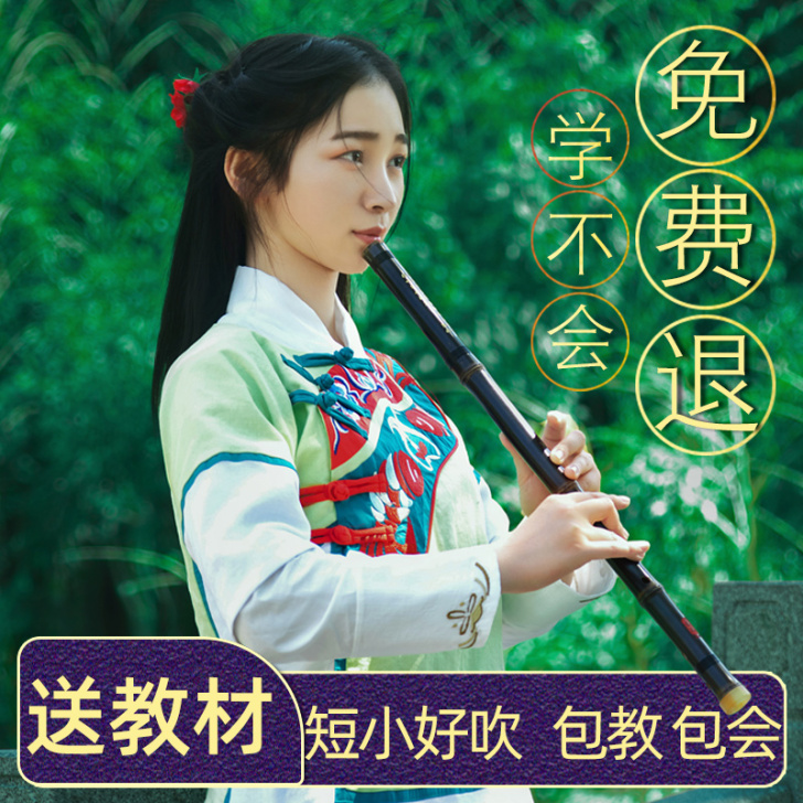 演奏级紫竹短箫洞箫随身专业入门初学萧G调F...