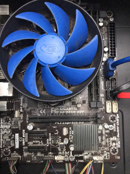 主板技嘉b858m-d2v    cpu ...