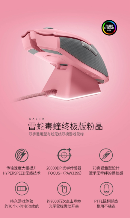 雷蛇毒蝰终极版粉晶版