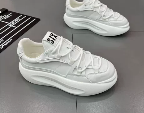 老爹鞋男ins潮2022新款时尚厚底增高小...