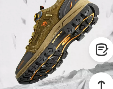 骆驼鞋 男鞋登山鞋户外徒步减震山地鞋越野运...