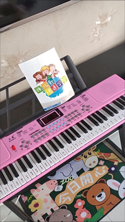 61键儿童电子琴智能教学入门儿童初学启蒙男...