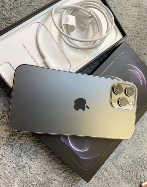 苹果12 Promax 256G黑色国行手...