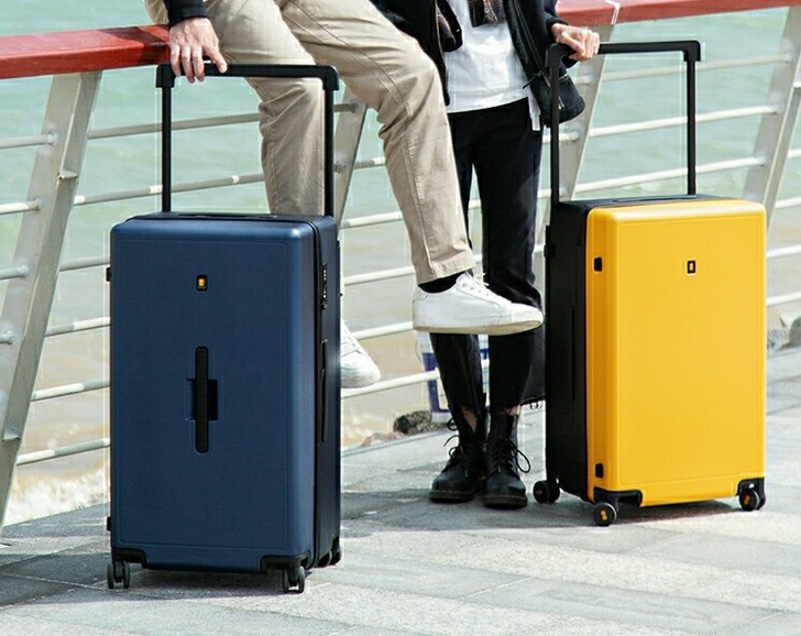 地平线8号宽拉杆箱万向轮行李箱26寸大容量...