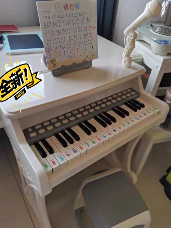 儿童小钢琴玩具带话筒电子琴初学男童女童宝宝...