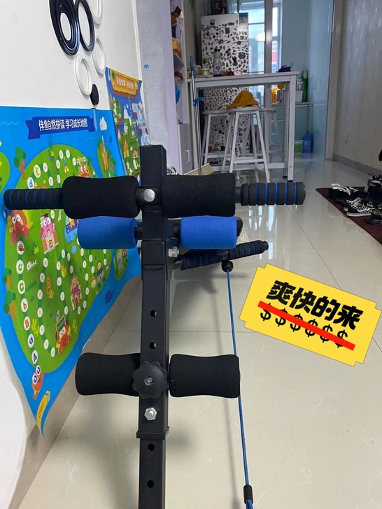 佳诺仰卧起坐健身器材家用仰卧板收腹多功能运...