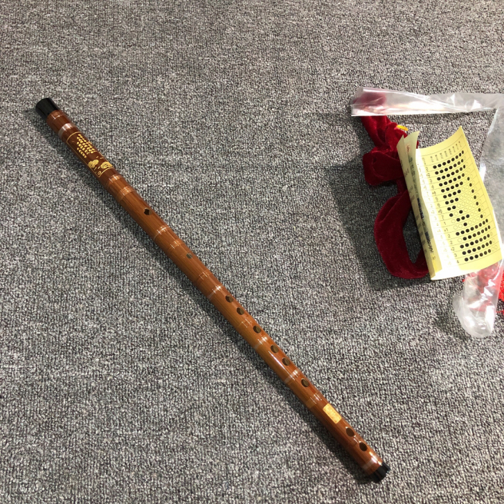 苏东紫竹笛子专业儿童高档演奏初学一节精制苦...