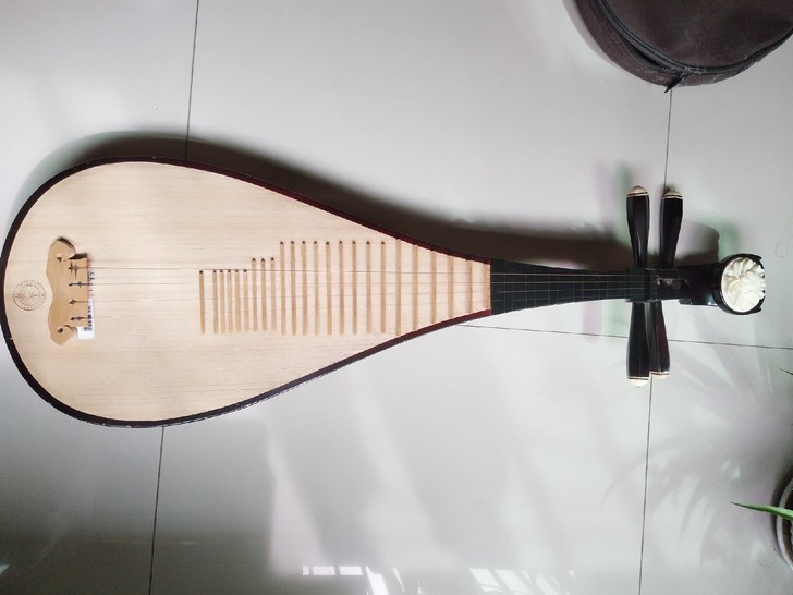 星海琵琶，九成新，孩子学了两学期，没太弹。...