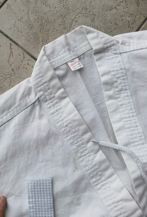 空手道服装 尺码110偏大 护具什么都有 ...