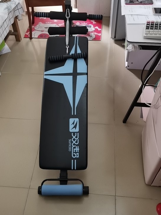 双超 家用健身器材仰卧板仰卧起坐收腹机多功...