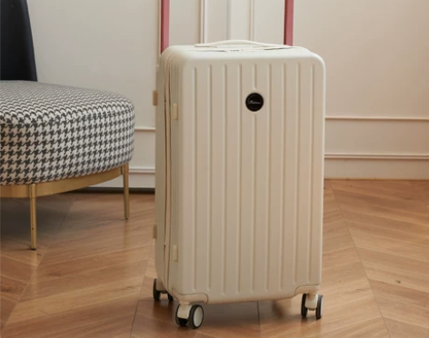 时尚宽拉杆行李箱女大容量旅行箱万向轮24寸...