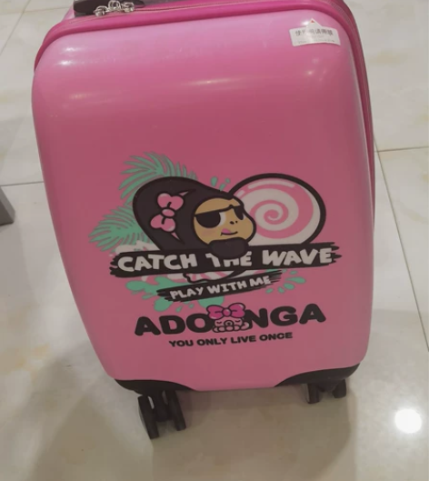 尚旅16寸学生拉杆箱书包卡通可爱旅行箱阿狸...