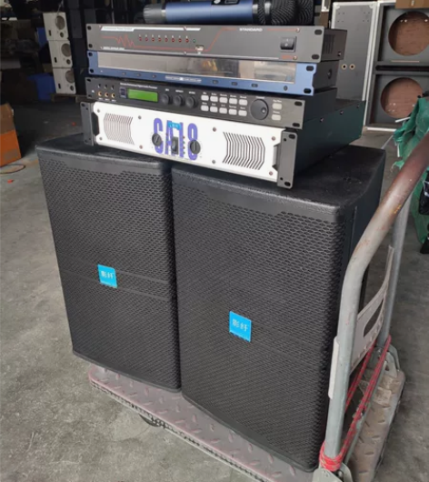 专业单12寸大功率舞台ktv音箱套装户外婚...