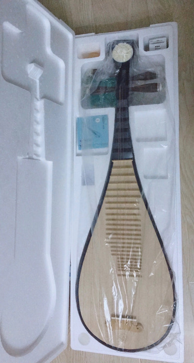 全新 星海乐器8911-1硬木骨花琵琶民族...