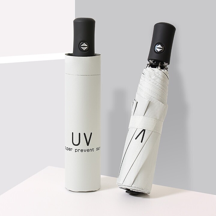 ins全自动雨伞男折叠晴雨两用防晒遮阳太阳...