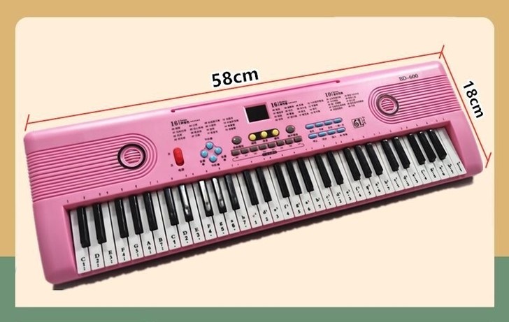 儿童电子琴37键61键初学者趣味学数字音乐...