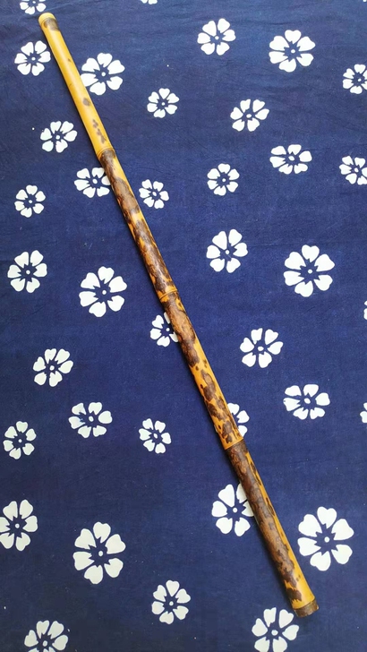 003高档极虎皮斑竹桂竹笛子琴箫料，5年竹...