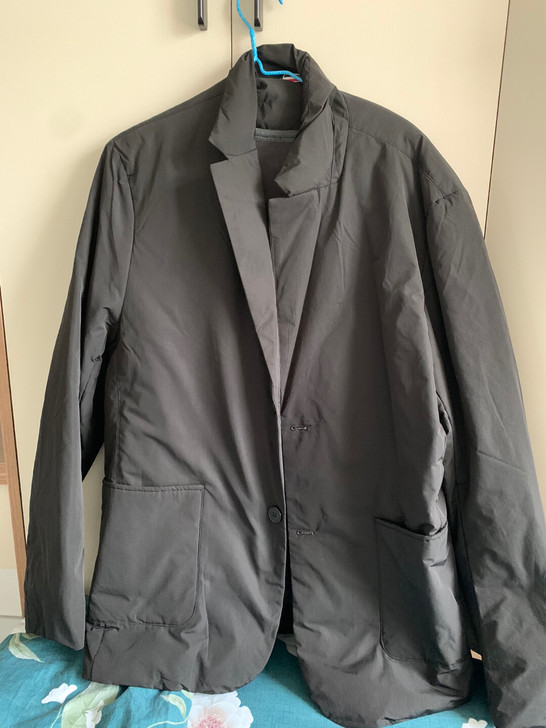 男款西服设计风格羽绒服