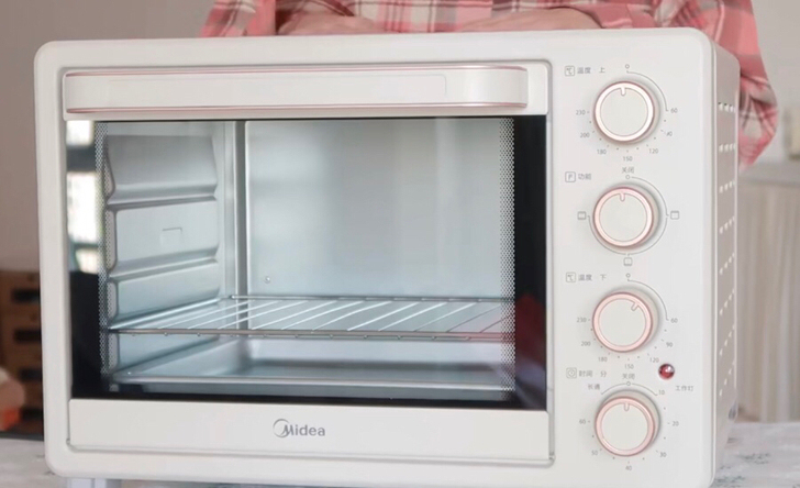 美的烤箱 清新复古 带包装