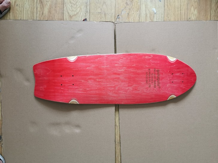 gulugulu陆地冲浪滑板板面32*10...