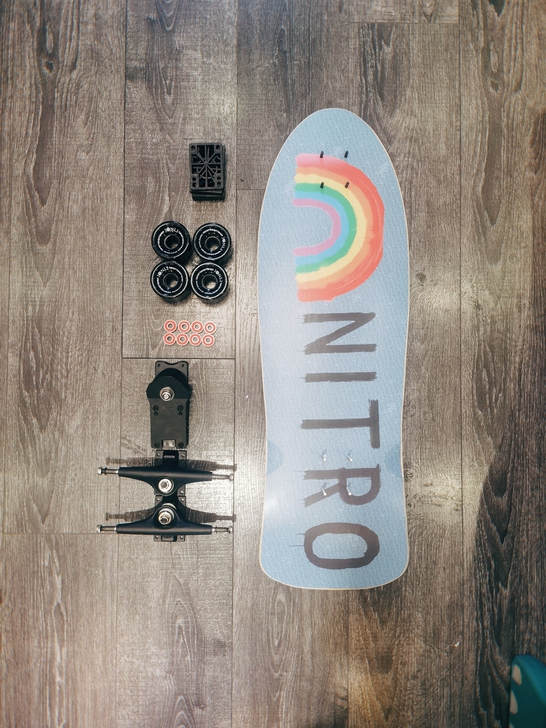 陆地冲浪滑板 滑雪 冲浪 刻滑练习 smo...