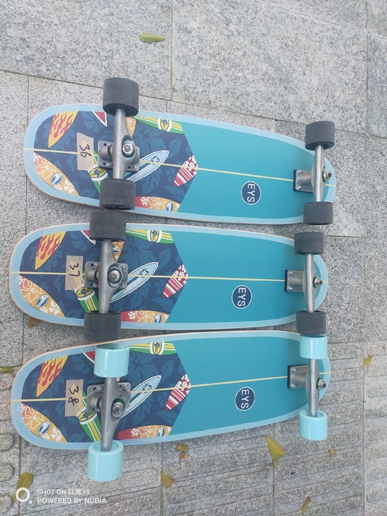 工厂存货板,瑕疵板,限量板,陆地冲浪滑板