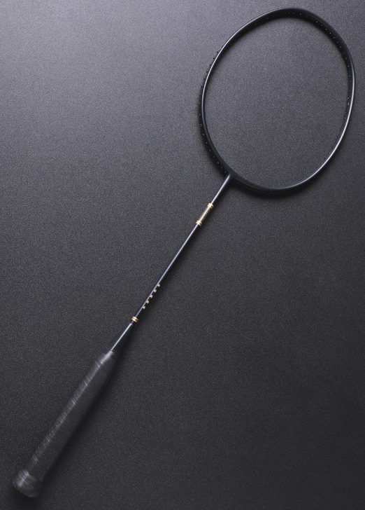 闲置全新正品省队训练小黑拍羽毛球拍全碳素超...