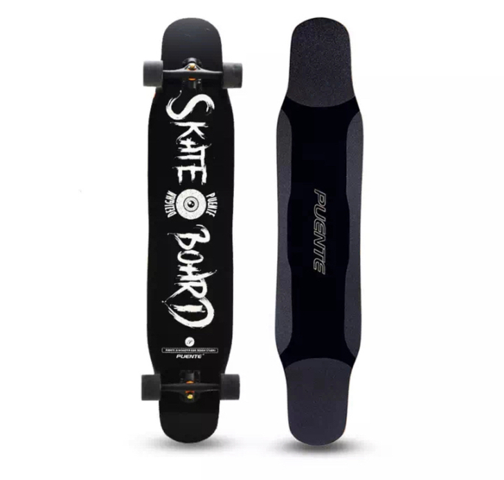 魅扣 滑板四轮专业长板舞板成人男女生公路刷...