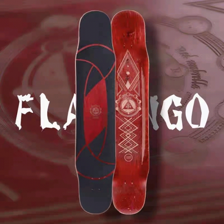 公路滑板长板代步刷街全能dc Flamin...