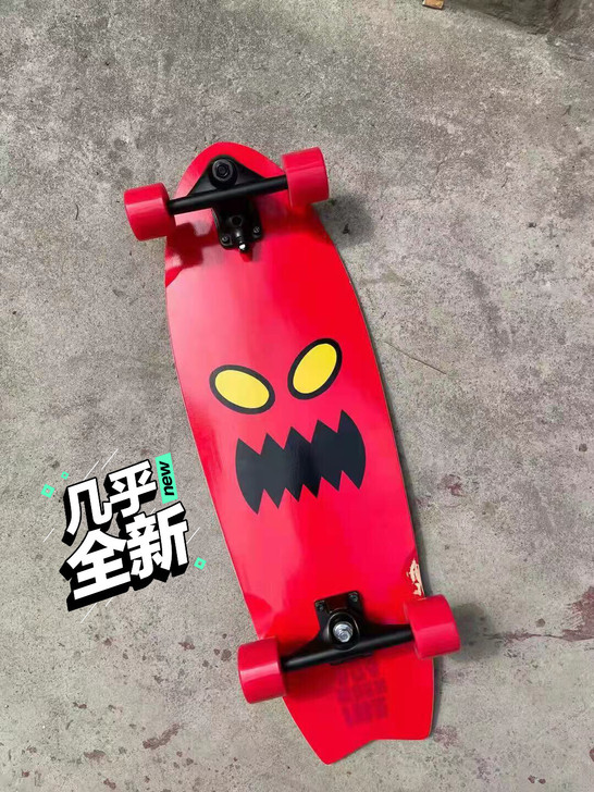 进口CX7弹簧桥陆地冲浪板免蹬地陆地巡航冲...