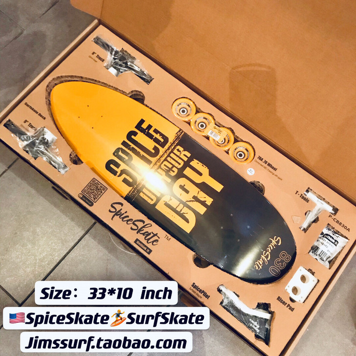 现货美国陆地冲浪滑板SpiceSkate