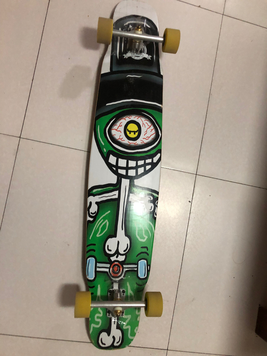 魔术师滑板一套 专业板 基本全新