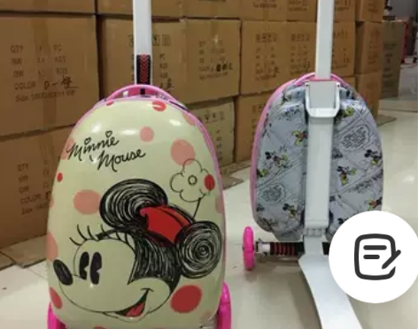 儿童拉杆书包滑板车拉杆箱旅行箱行李箱登机箱...