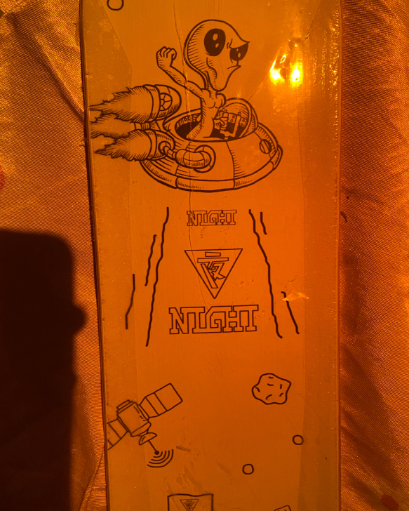 全新夜长板 比赛得