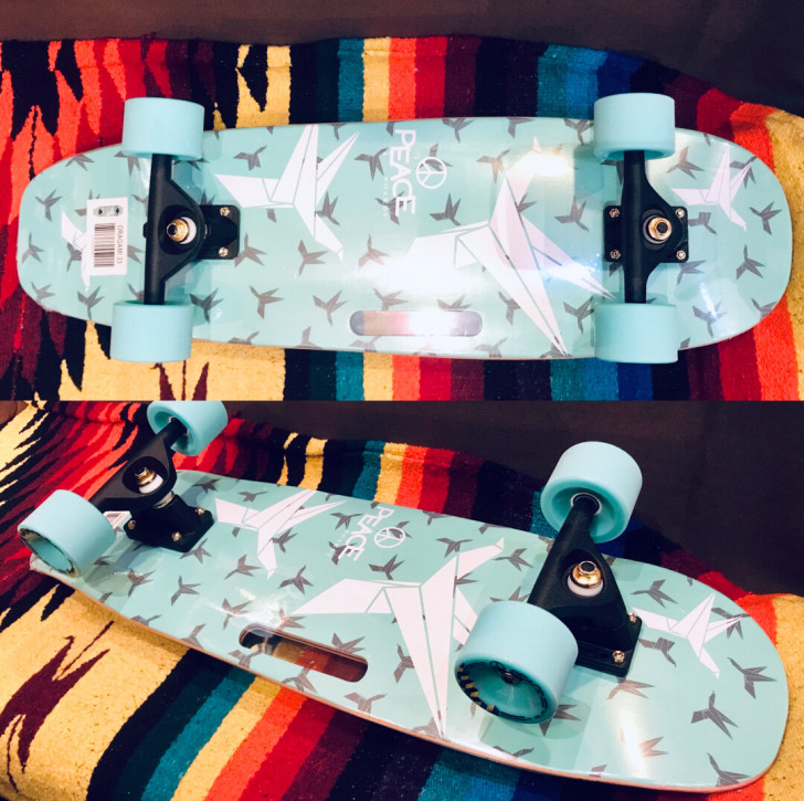 陆地冲浪滑板PEACE SURF SKATE