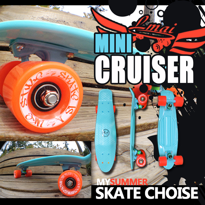 乐迈LMAI小鱼板 初学者男女生儿童滑板车...