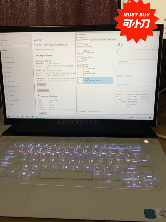 Alienware M15 R3 2020...