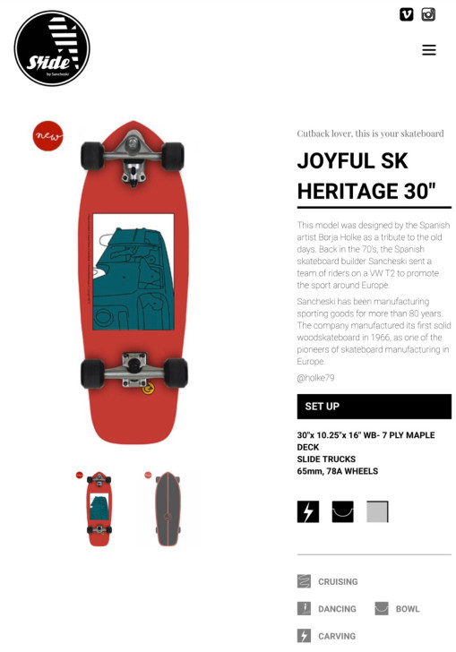 2021 Slide 陆地冲浪滑板 新款到...