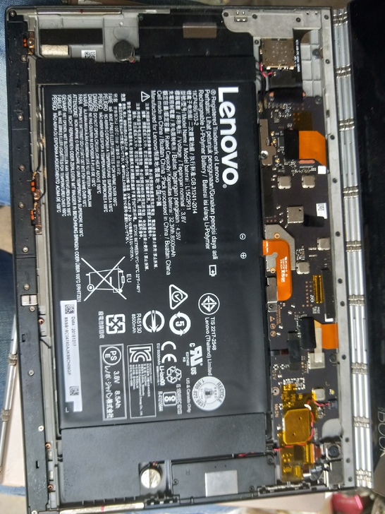 联想笔记本电脑，yb1-x91f，图片就是...